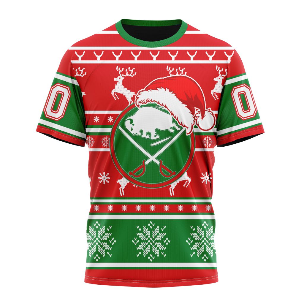 Buffalo Sabres Specialized Unisex Christmas Is Coming Personalized Name And Number T-Shirt Oregontrailrvpk Shirt