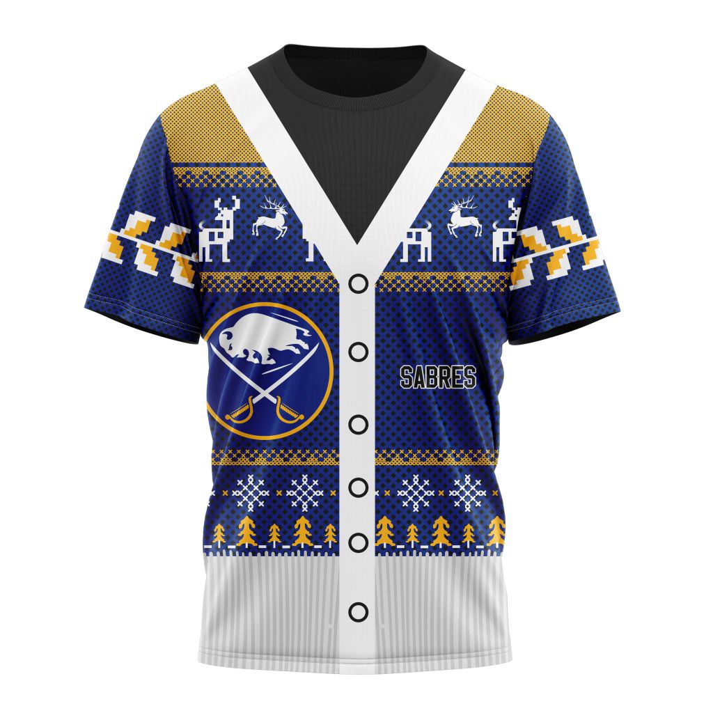 Buffalo Sabres Specialized Unisex Sweater For Chrismas Season Personalized Name And Number T-Shirt Oregontrailrvpk Shirt
