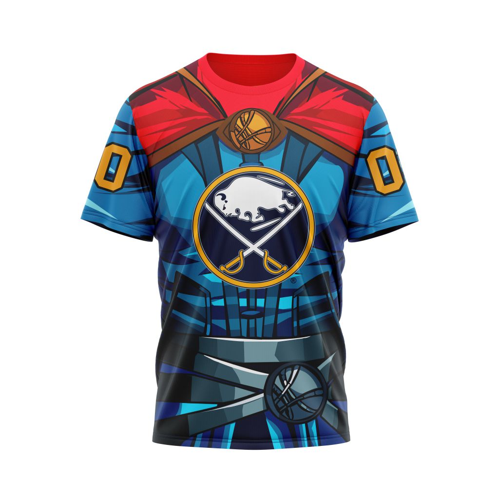 Buffalo Sabres X Doctor Strange Specialized Design For Father Day Personalized Name And Number T-Shirt Oregontrailrvpk Shirt