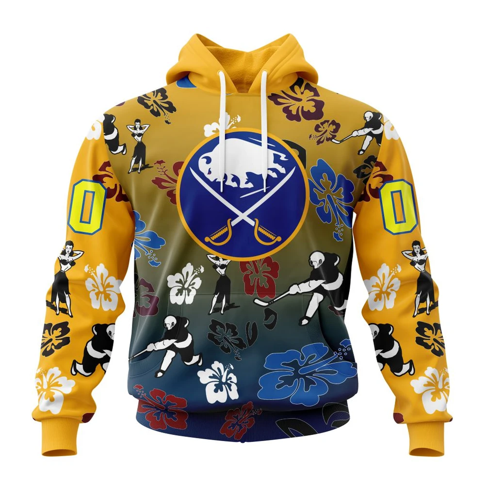 Buffalo Sabres X Hawaii Specialized Design For Hawaiia All Over Print Hoodie Style 23882