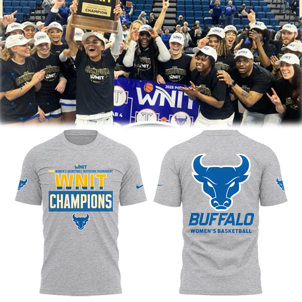 Buffalo Women's Basketball 2025 Wnit Champions T-Shirt Best Basketball Gifts Oregontrailrvpk Shirt