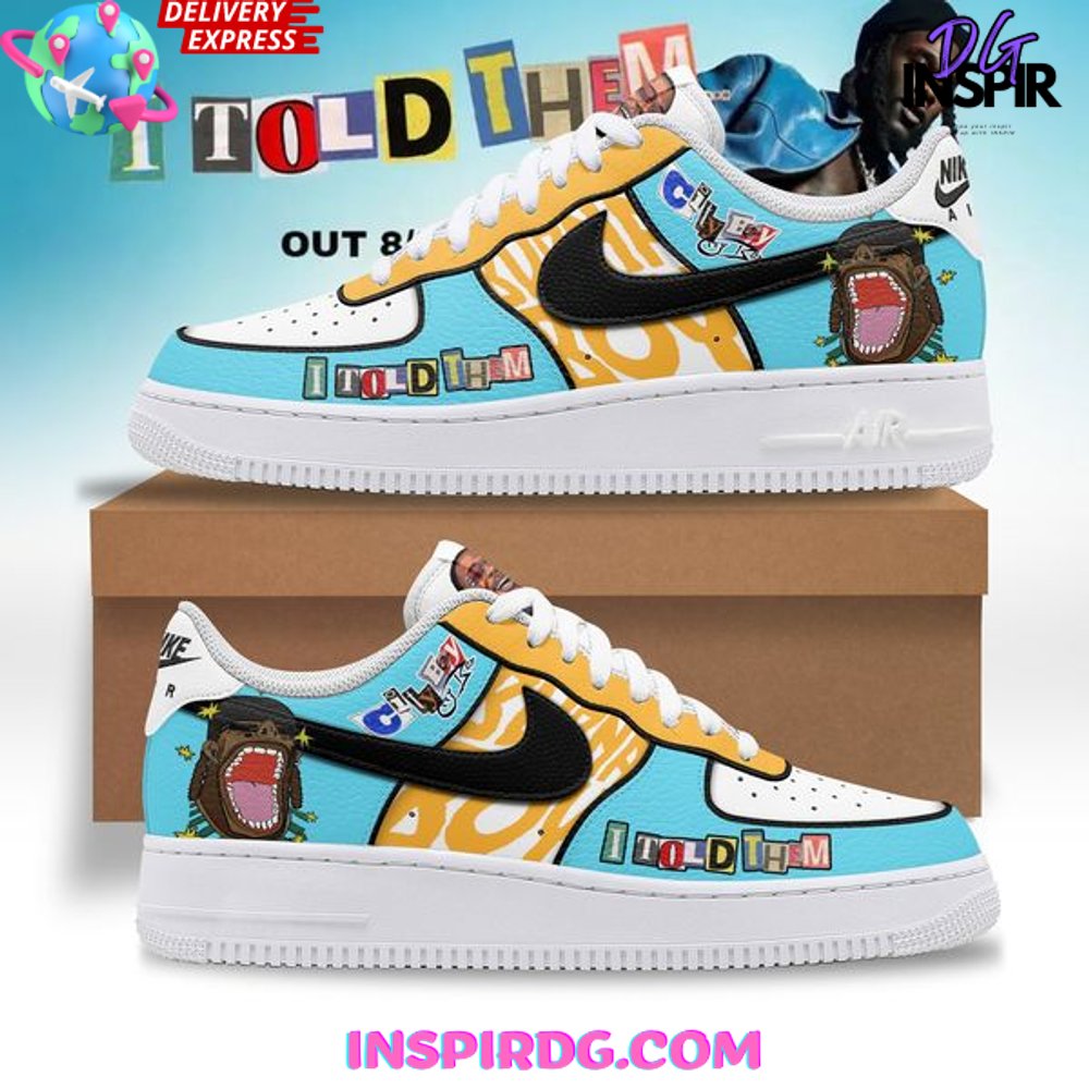 Burna Boy Limited Edition Air Force 1