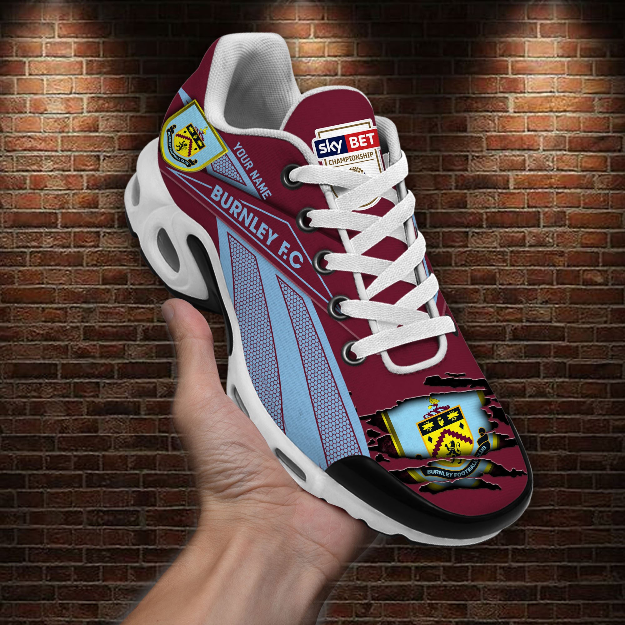 Burnley F.C Air Max Plus Shoes Sneakers For Men And Women