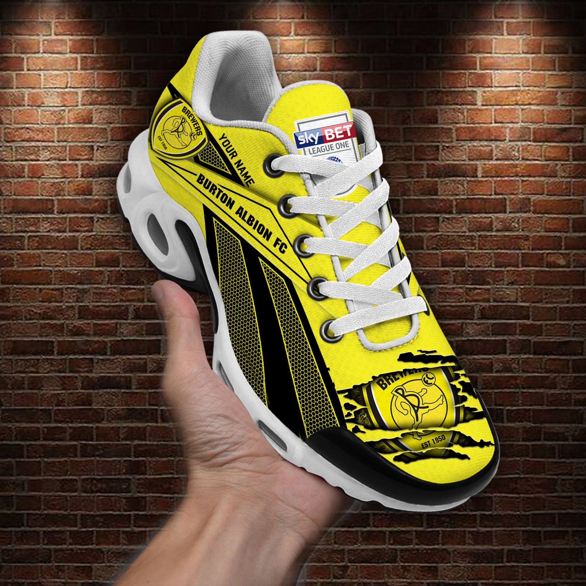 Burton Albion F.C Air Max Plus Shoes Sneakers For Men And Women