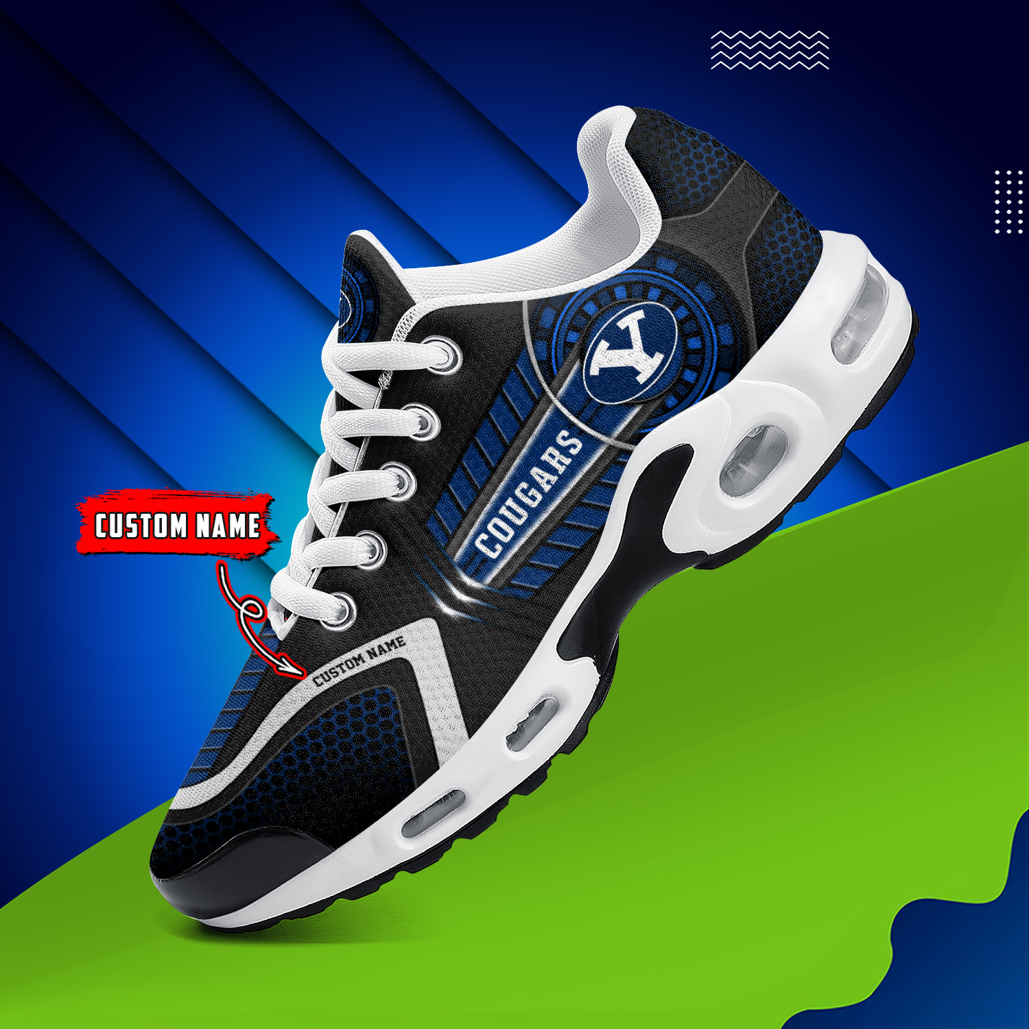 BYU Cougars Air Max Plus Shoes Sneakers For Men And Women