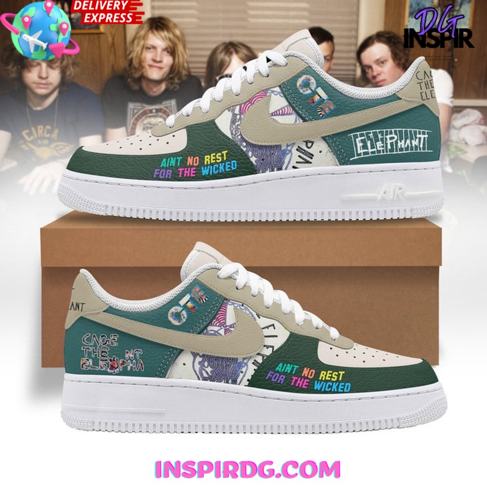 Cage The Elephant Limited Edition Air Force 1