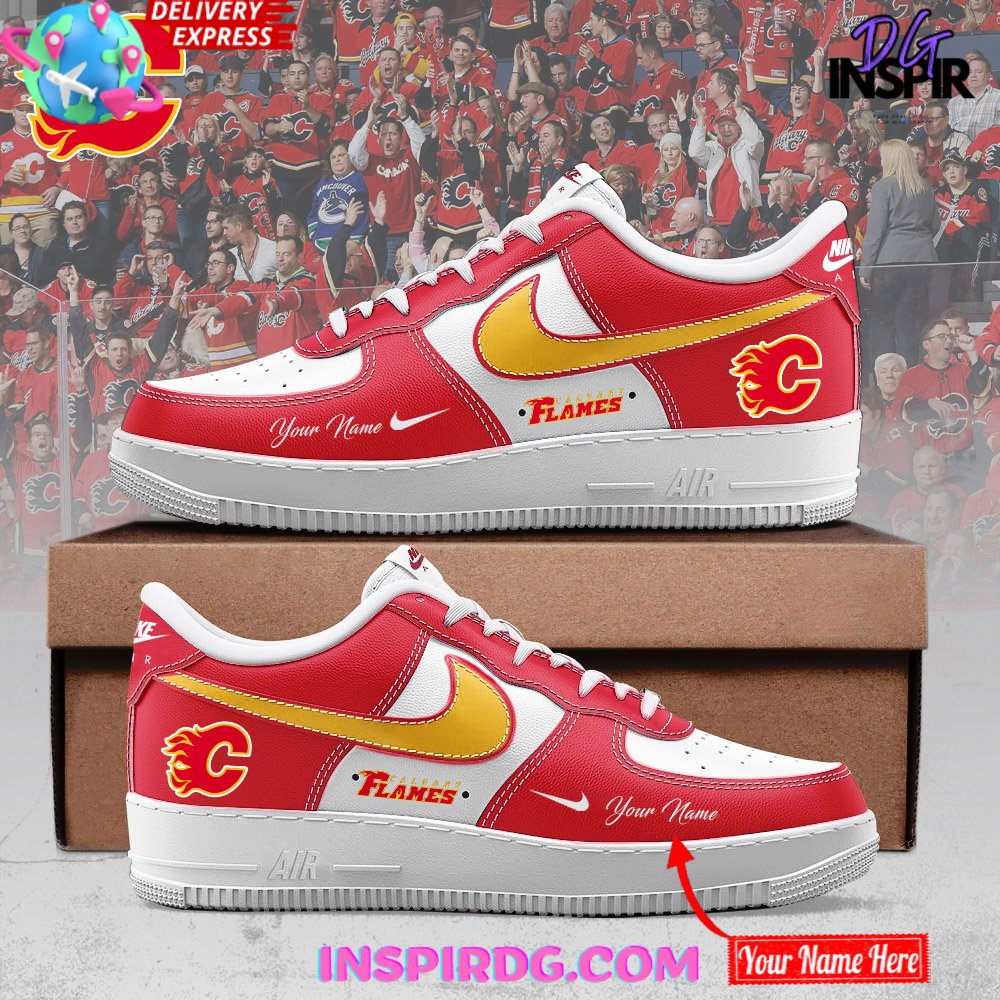 Calgary Flames Limited Edition Air Force 1