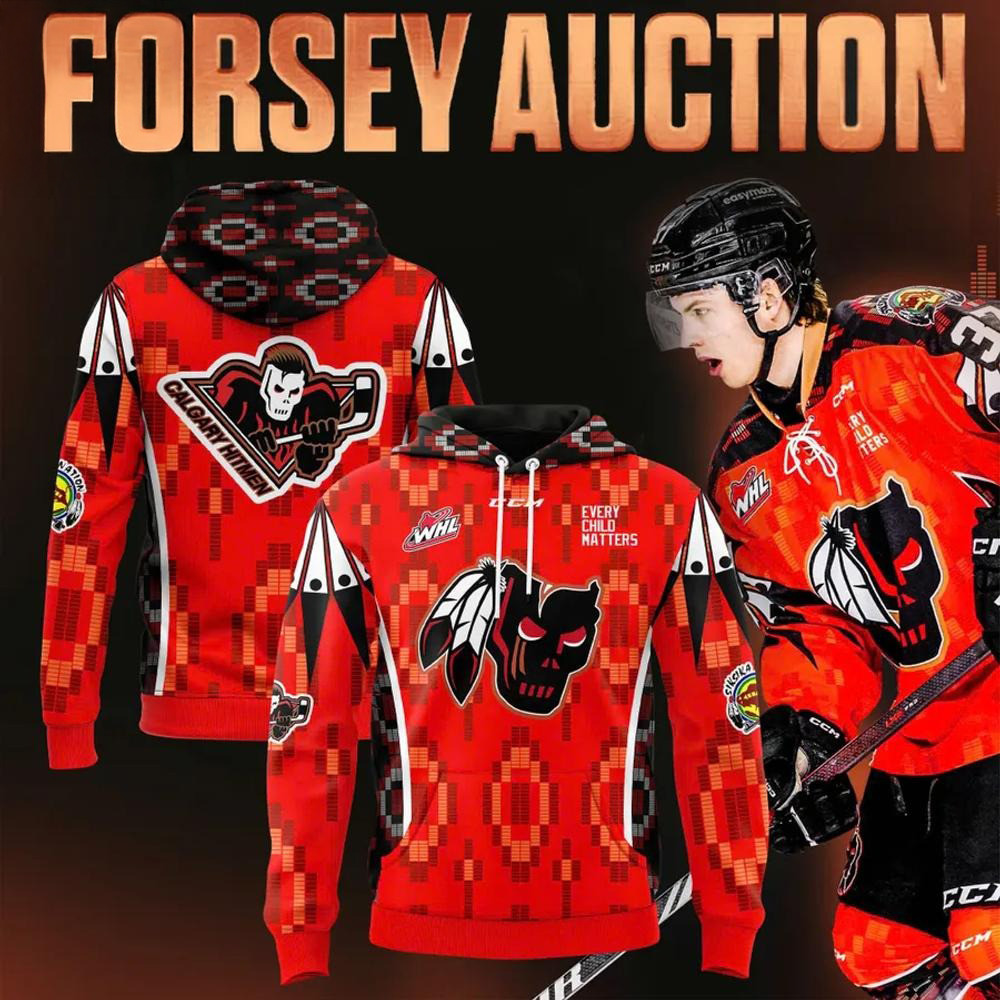 Calgary Hitmen Every Child Matters Hoodie Gifts For Hockey Fan