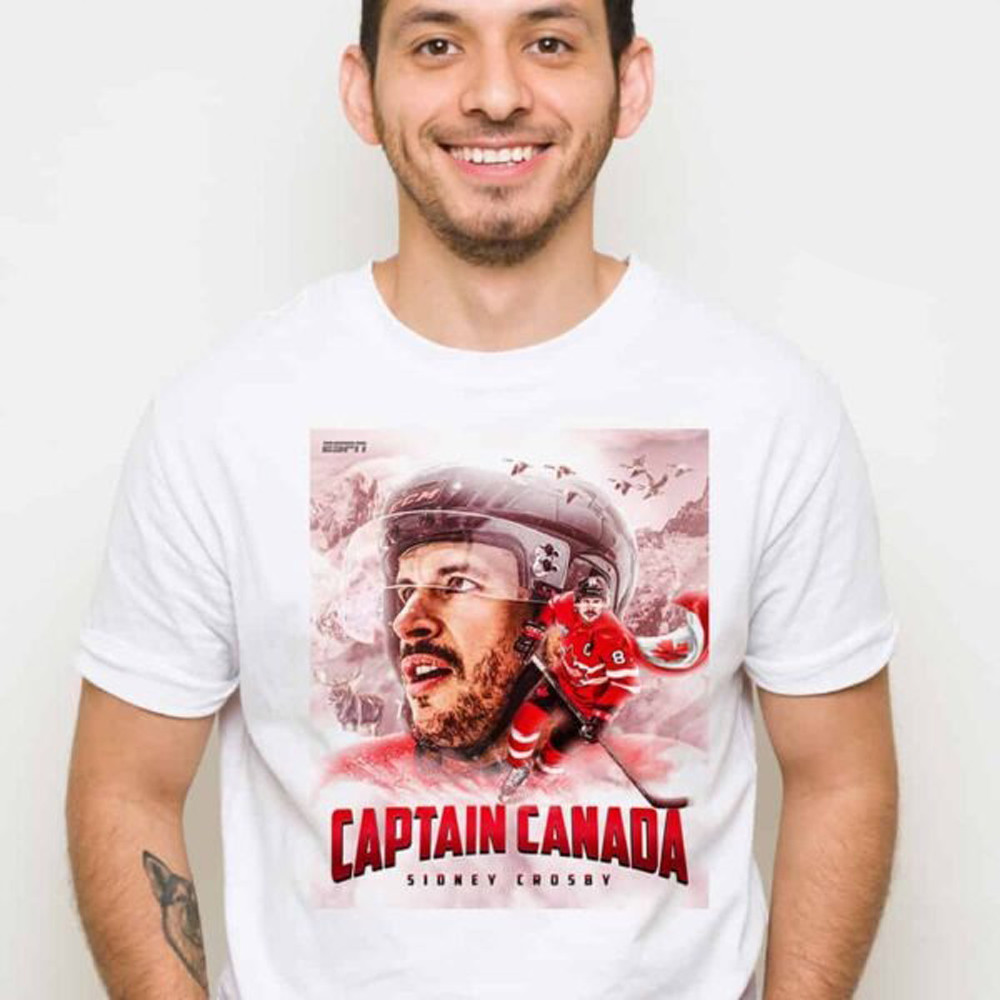 Captain Canada National Hockey League Sidney Crosby Are 4 Nations Face Off Champions 2025 Shirt Oregontrailrvpk Shirt