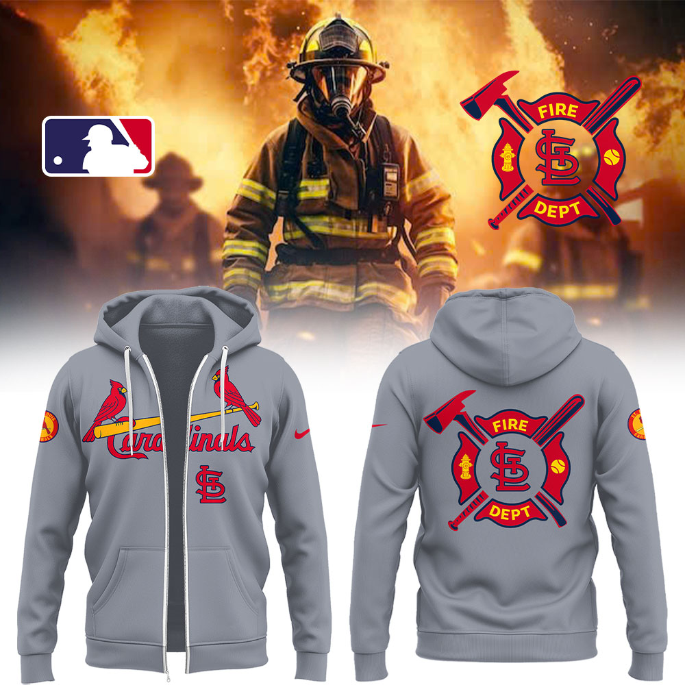 Cardinals x Firefighter Appreciation Night Zip-Hoodie