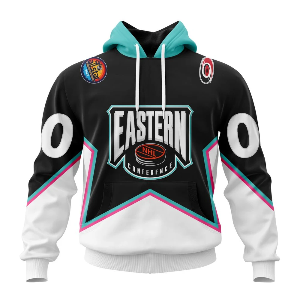 Carolina Hurricanes All-Star Eastern Conference All Over Print Hoodie Style 97652