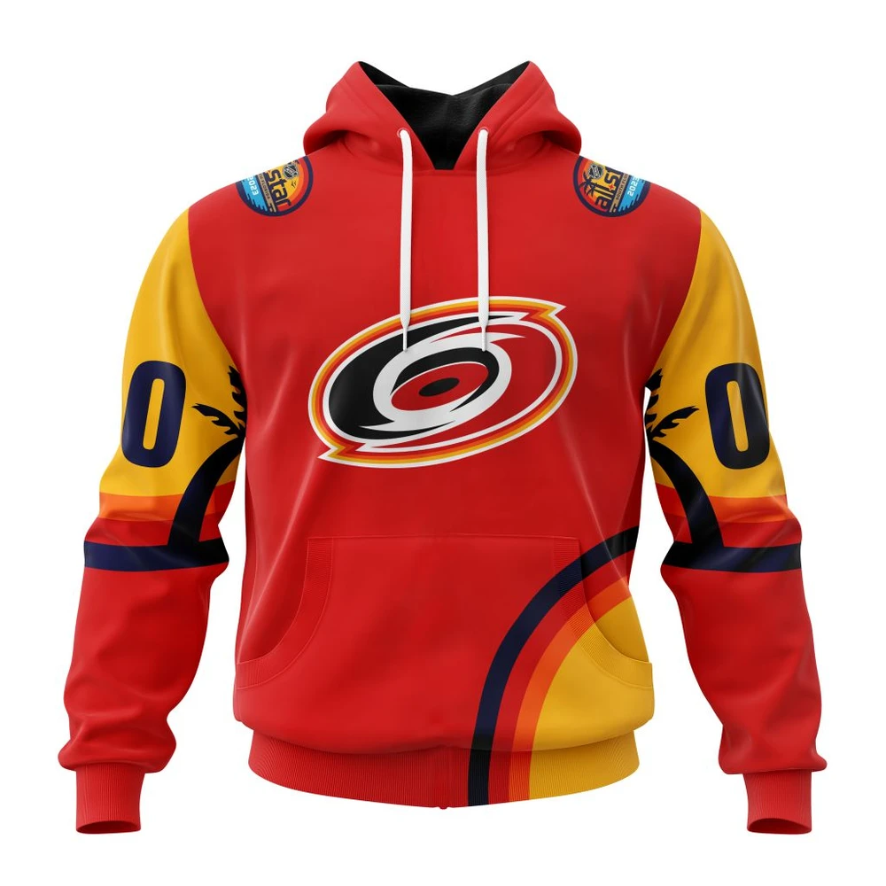 Carolina Hurricanes Special All-Star Game Design With Florida Sunset All Over Print Hoodie Style 11494