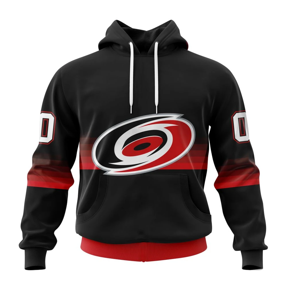 Carolina Hurricanes Special Black And Gradient Design All Over Print Hoodie Style 42061