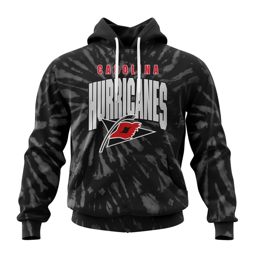 Carolina Hurricanes Special Retro Vintage Tie Dye All Over Print Hoodie Style 74533