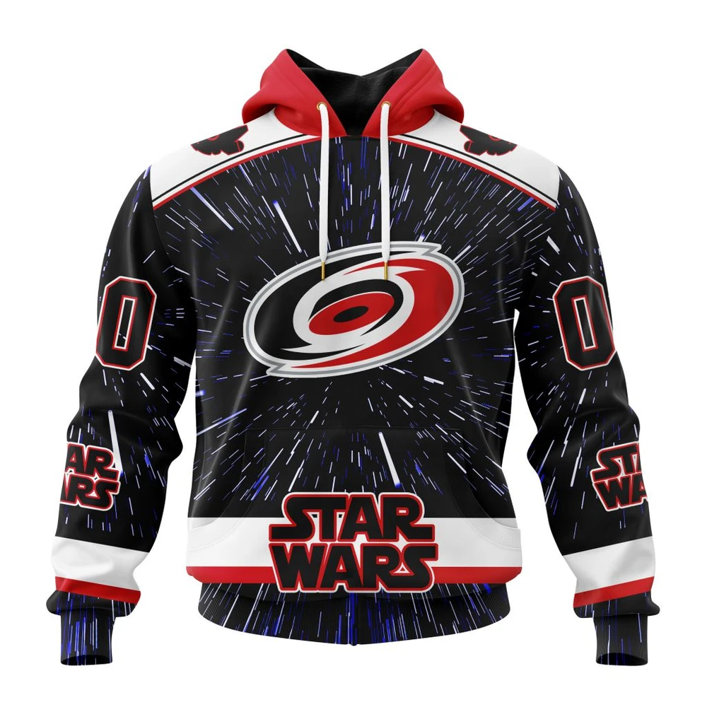 Carolina Hurricanes Special Star Wars Design All Over Print Hoodie Style 12063