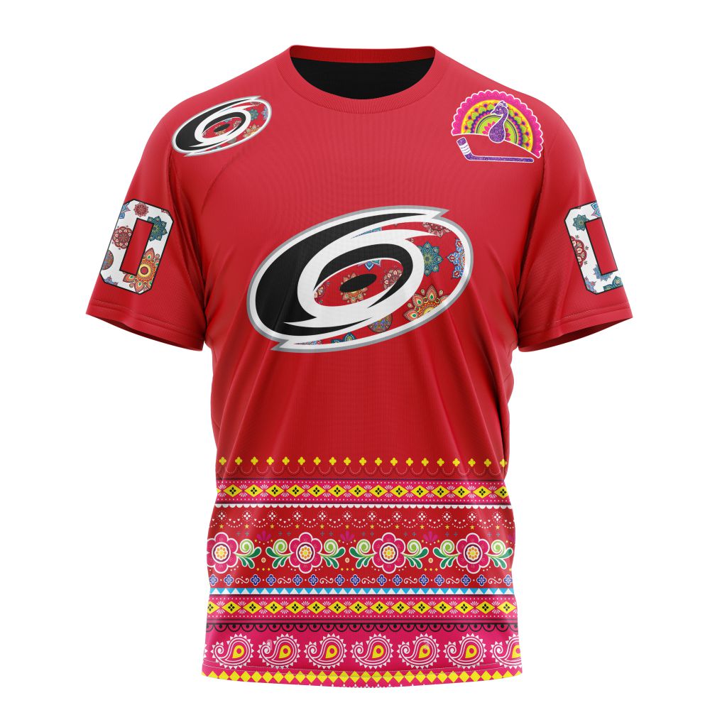 Carolina Hurricanes Specialized Jersey Hockey For All Diwali Festival Personalized Name And Number T-Shirt Oregontrailrvpk Shirt