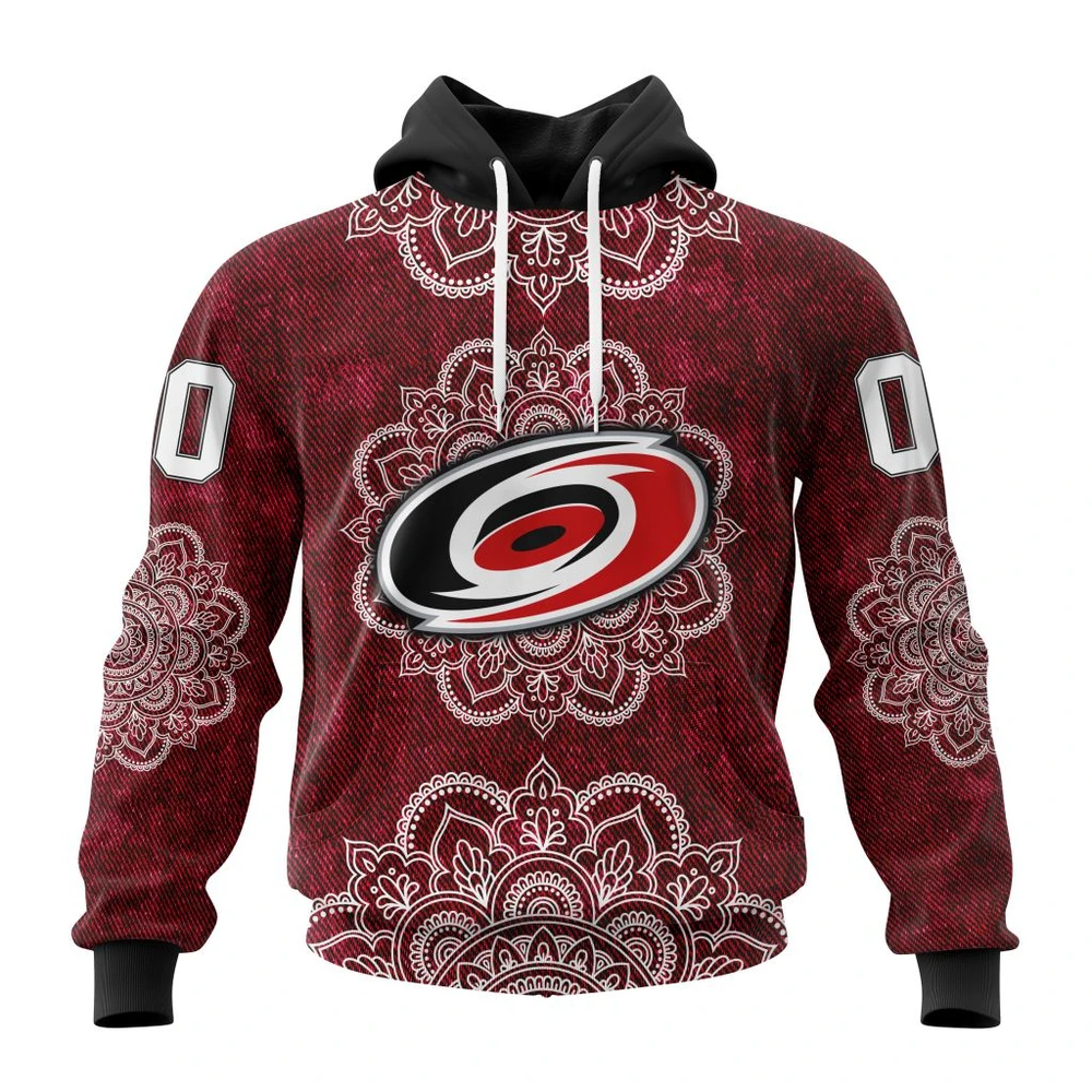 Carolina Hurricanes Specialized Mandala All Over Print Hoodie Style 14648