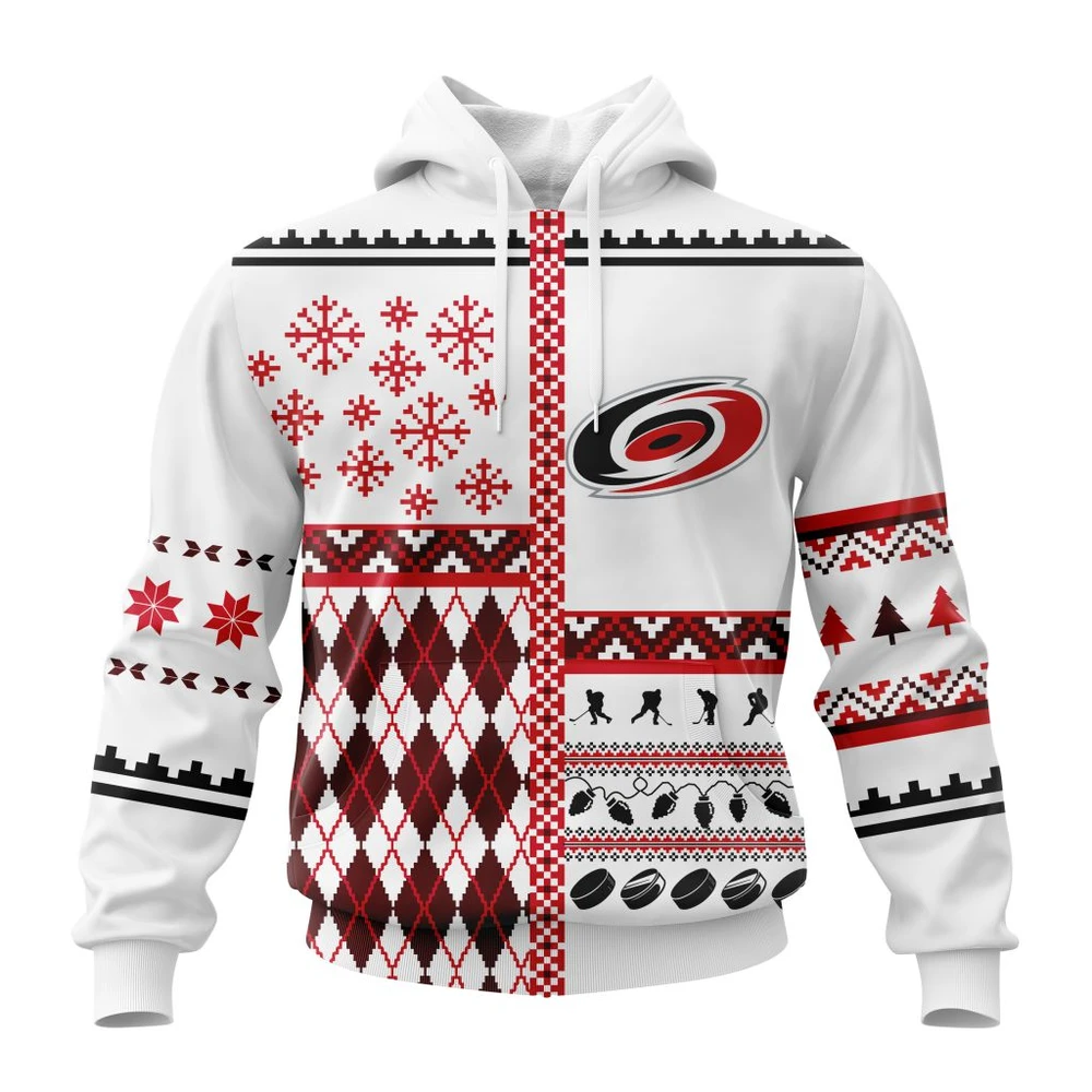 Carolina Hurricanes Specialized Unisex Christmas Is Coming All Over Print Hoodie Style 20731