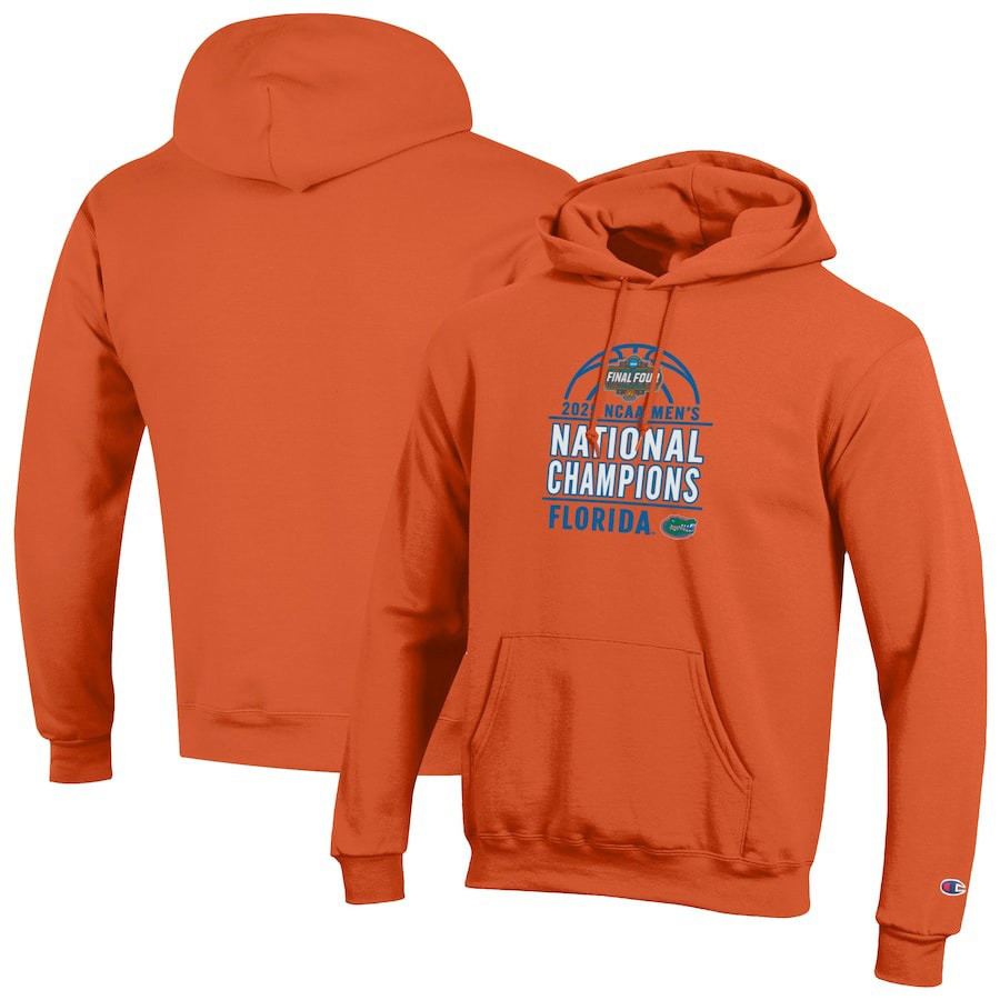 Champion Orange Florida Gators 2025 NCAA Men's Basketball National Champions Hoodie Men Gifts