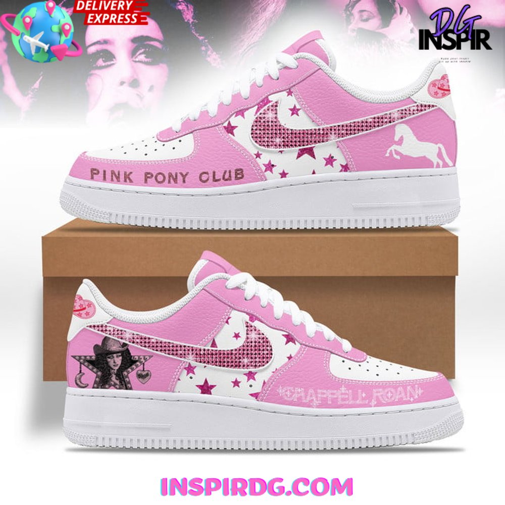 Chappell Roan Pink Pony Club Limited Edition Air Force 1