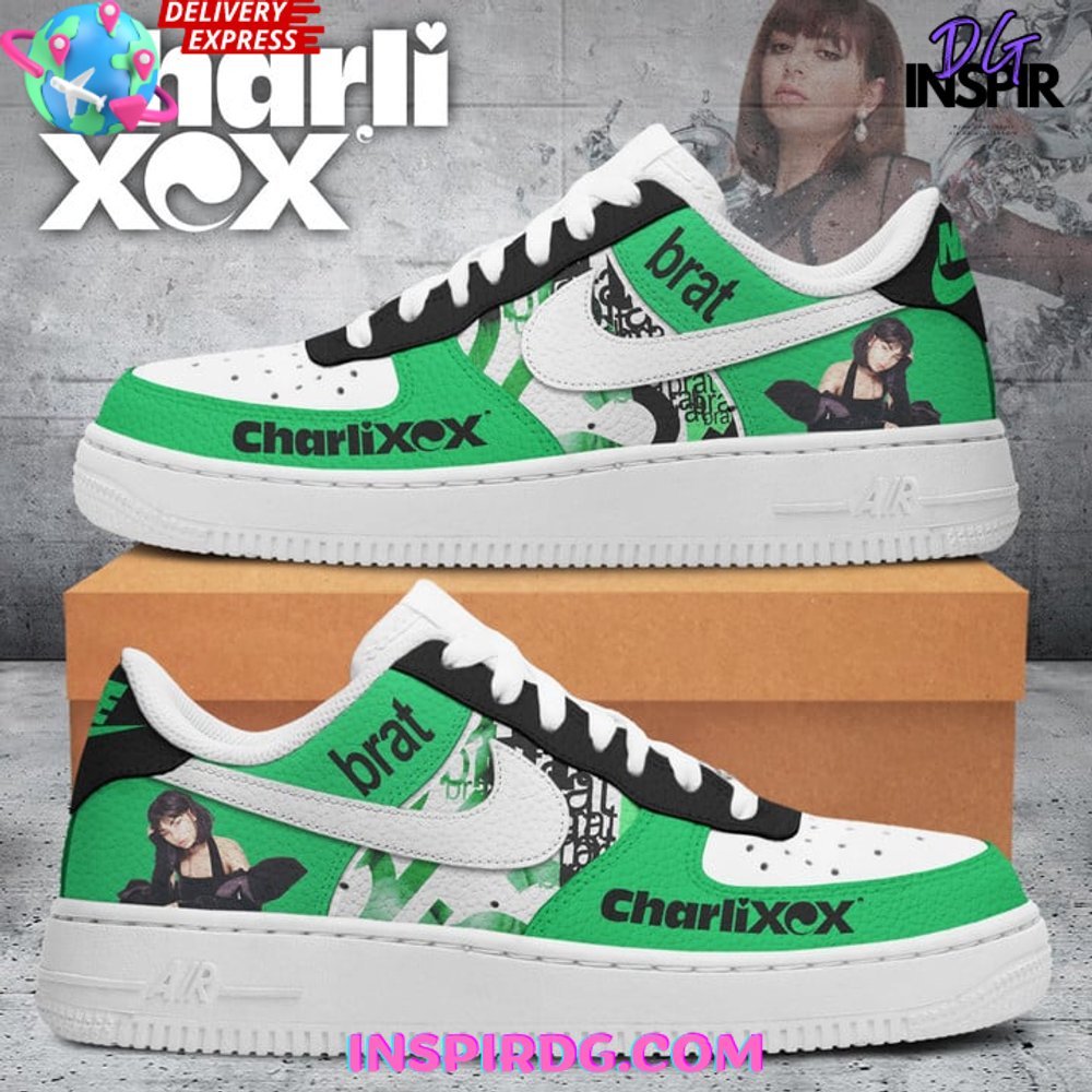 Charli XCX Brat Air Force 1 Sneaker