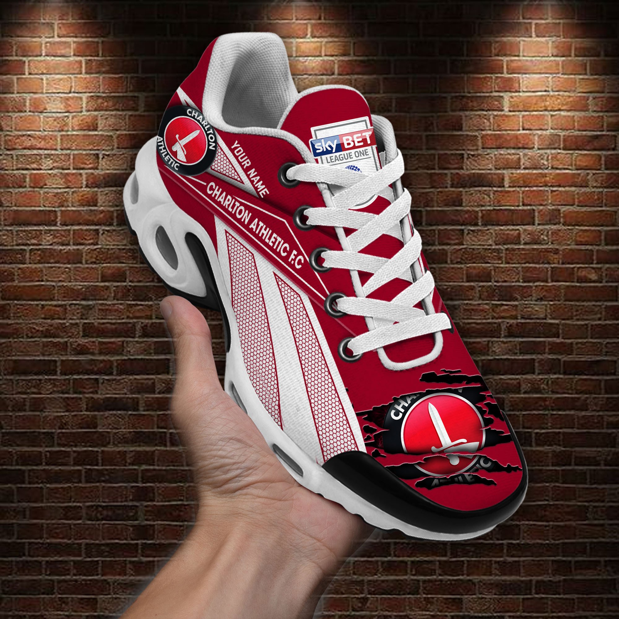 Charlton Athletic F.C Air Max Plus Shoes Sneakers For Men And Women