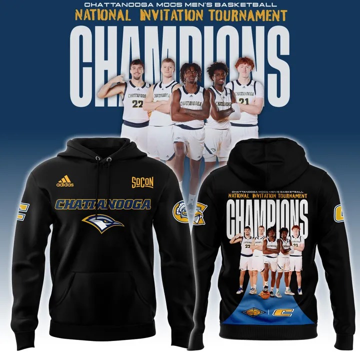 Chattanooga Basketball X 2025 Nit Champions Hoodie Unique Gifts For Basketball Players