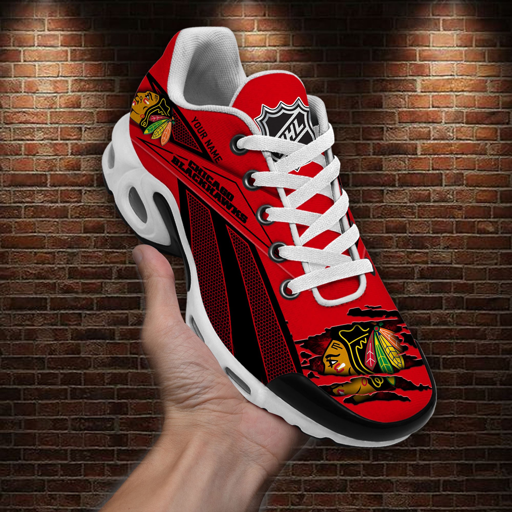 Chicago Blackhawks Air Max Plus Shoes Sneakers For Men And Women