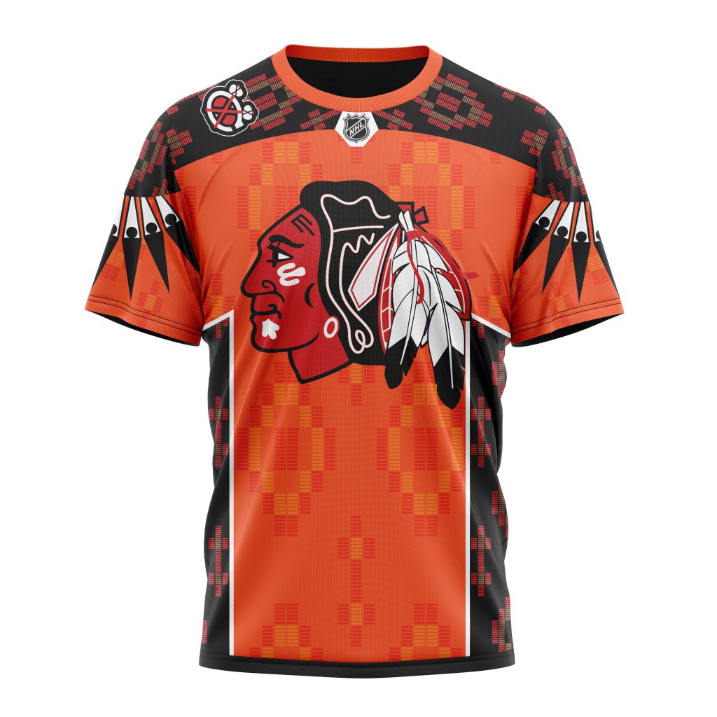 Chicago BlackHawks Specialized Design Support Child Live Maters Personalized Name And Number T-Shirt Oregontrailrvpk Shirt