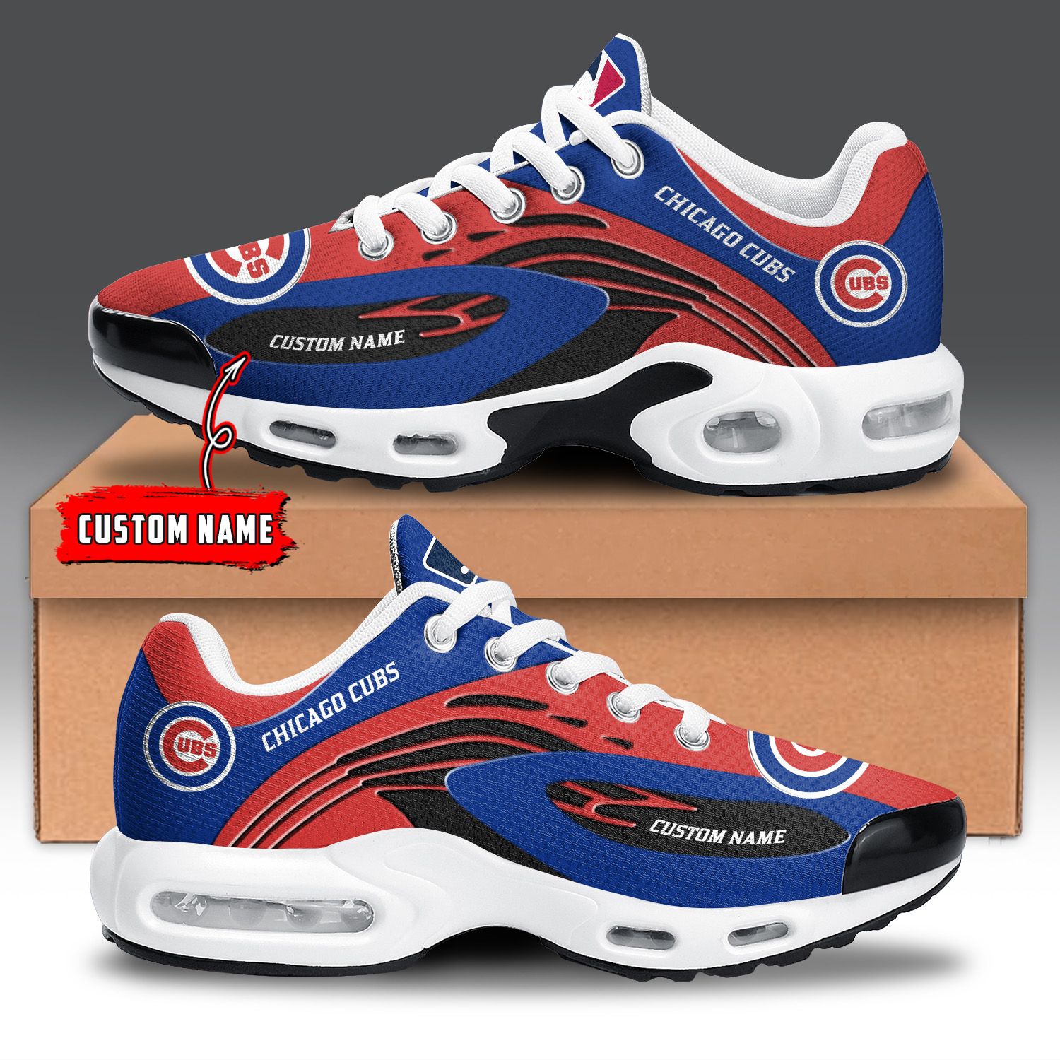Chicago Cubs Air Max Plus Shoes Sneakers For Men And Women