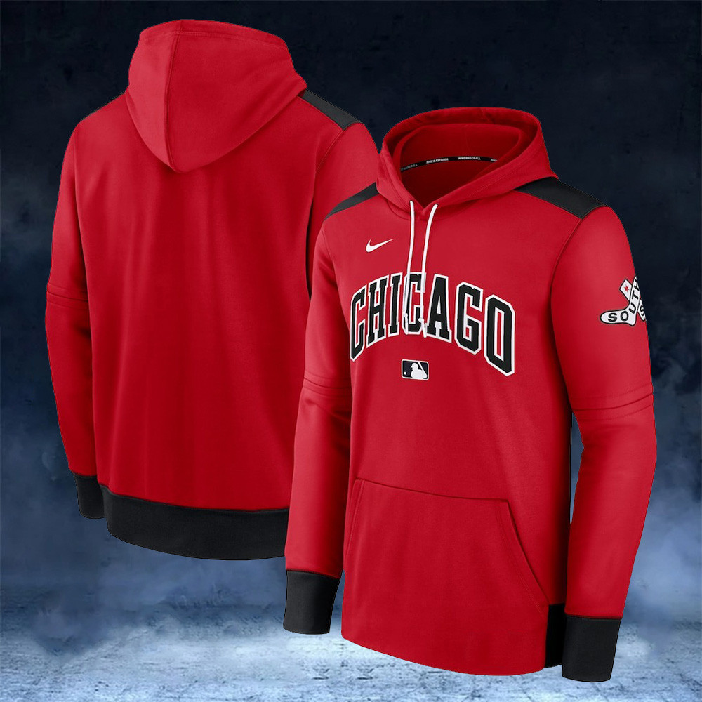 Chicago White Sox City Connect Hoodie 2025 MLB Apparel Performance Pullover Hoodie