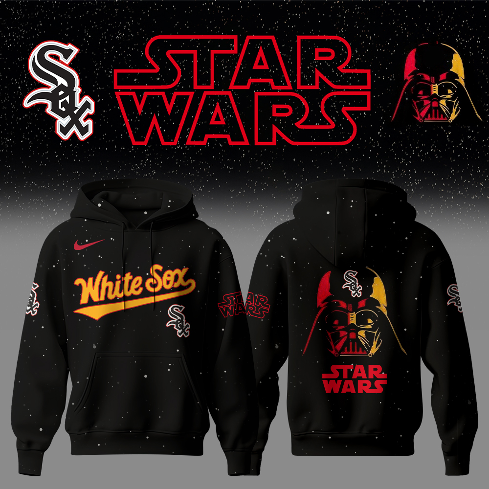 Chicago White Sox x Stars Wars Night Hoodie Gift Ideas For Baseball Players