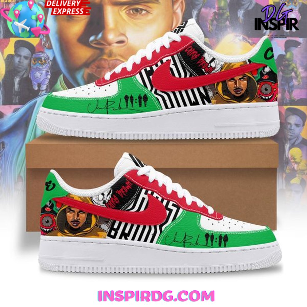 Chris Brown Artist Style Air Force 1