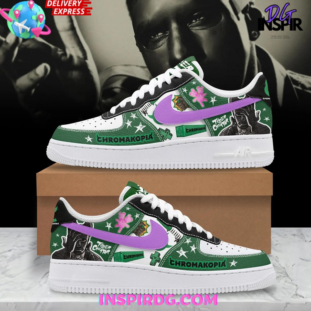 Chromakopia x Tyler The Creator Limited Edition Air Force 1