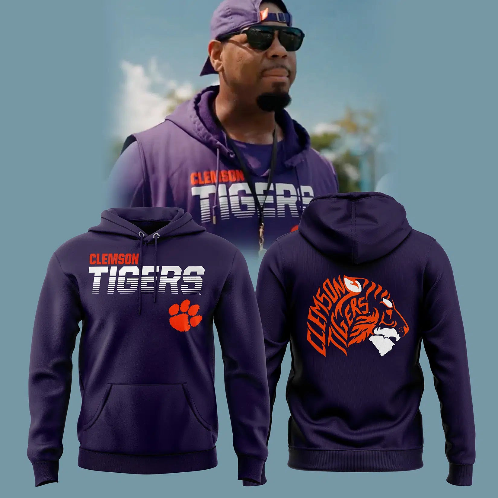 Clemson Tigers Training Camp Football NCAA Hoodie Gift Ideas For Football Lovers