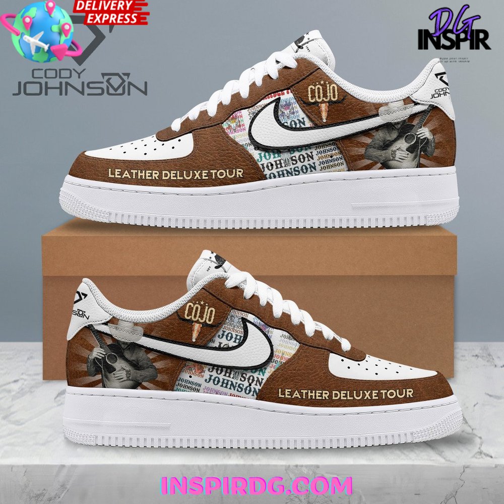 Cody Johnson Leather Deluxe Tour Limited Air Force 1