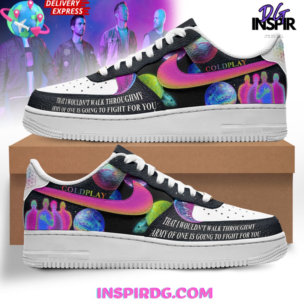 COLDPLAY Army Of One Limited Edition Air Force 1