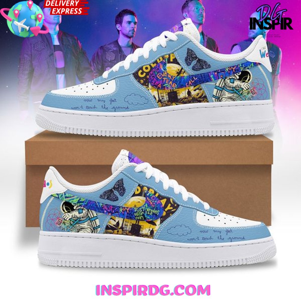 Coldplay Weirdos Air Force 1 Shoes