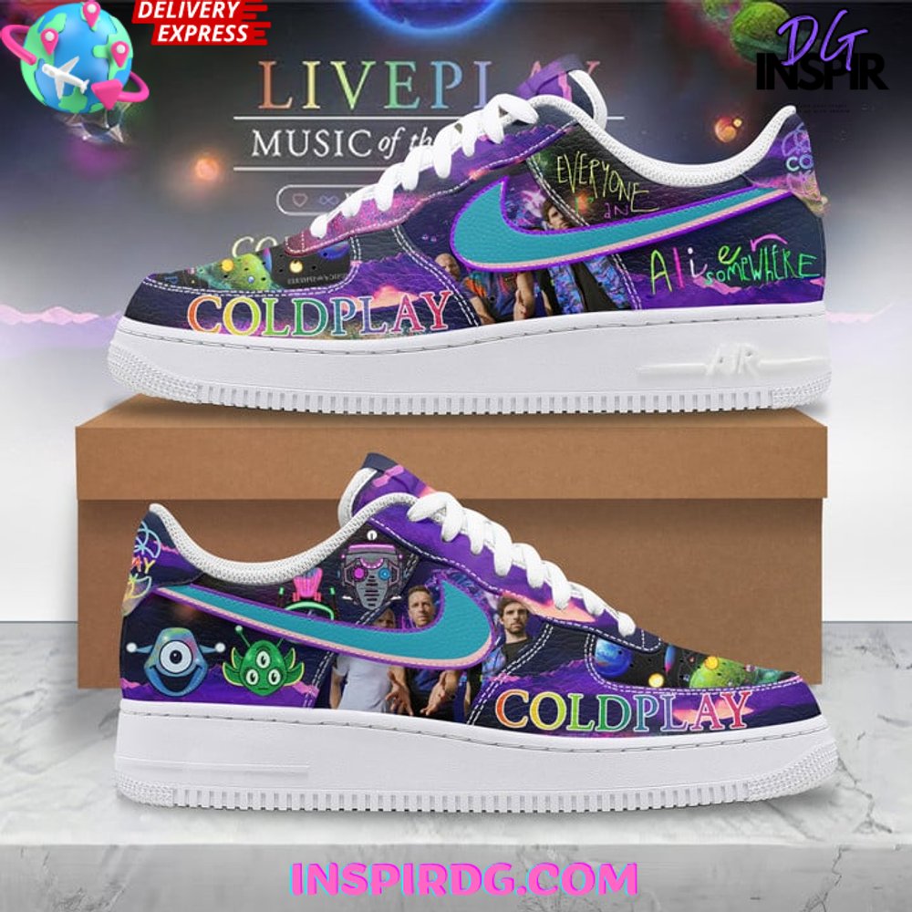 Coldplay x Limited Edition Air Force 1