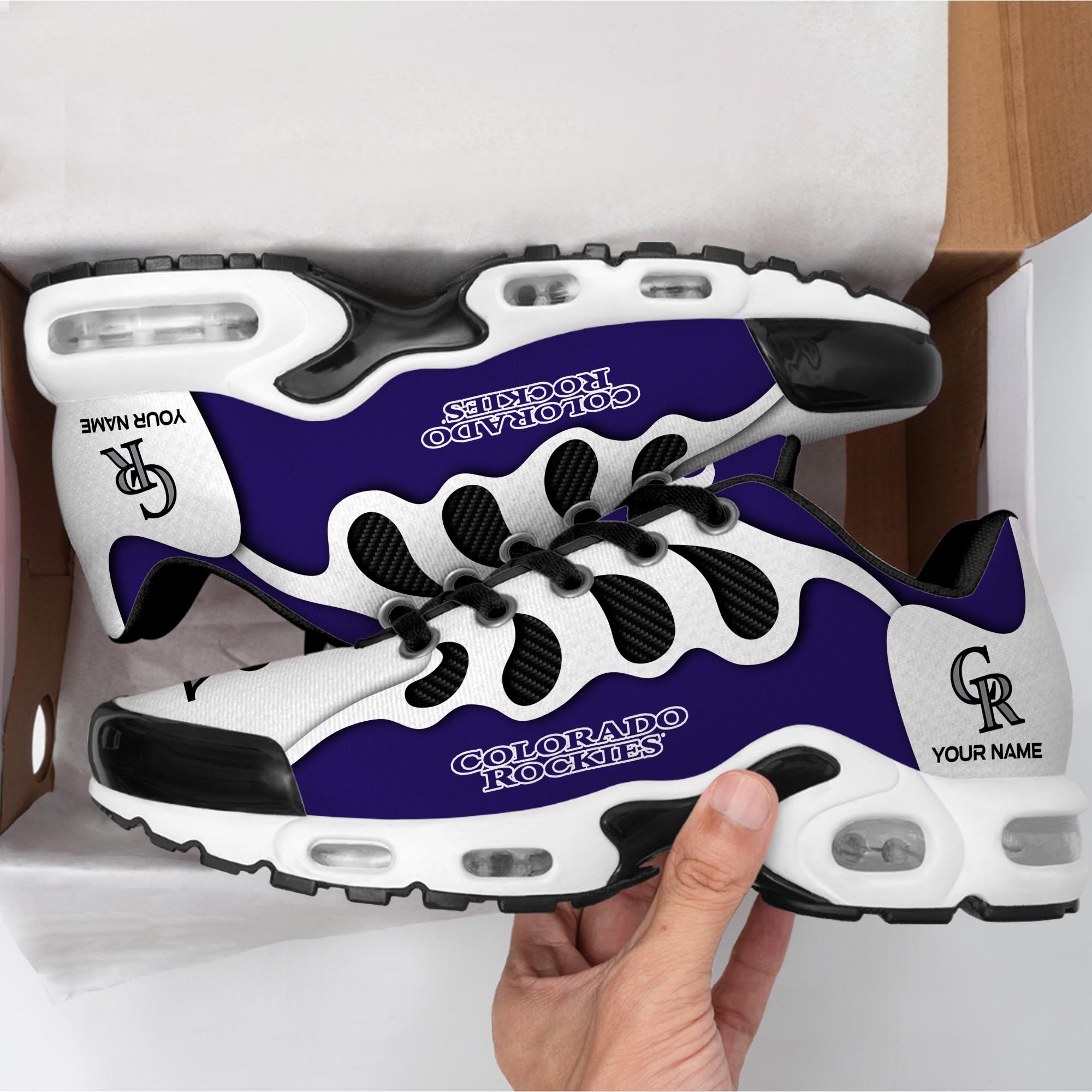 Colorado Rockies Air Max Plus Shoes Sneakers For Men And Women