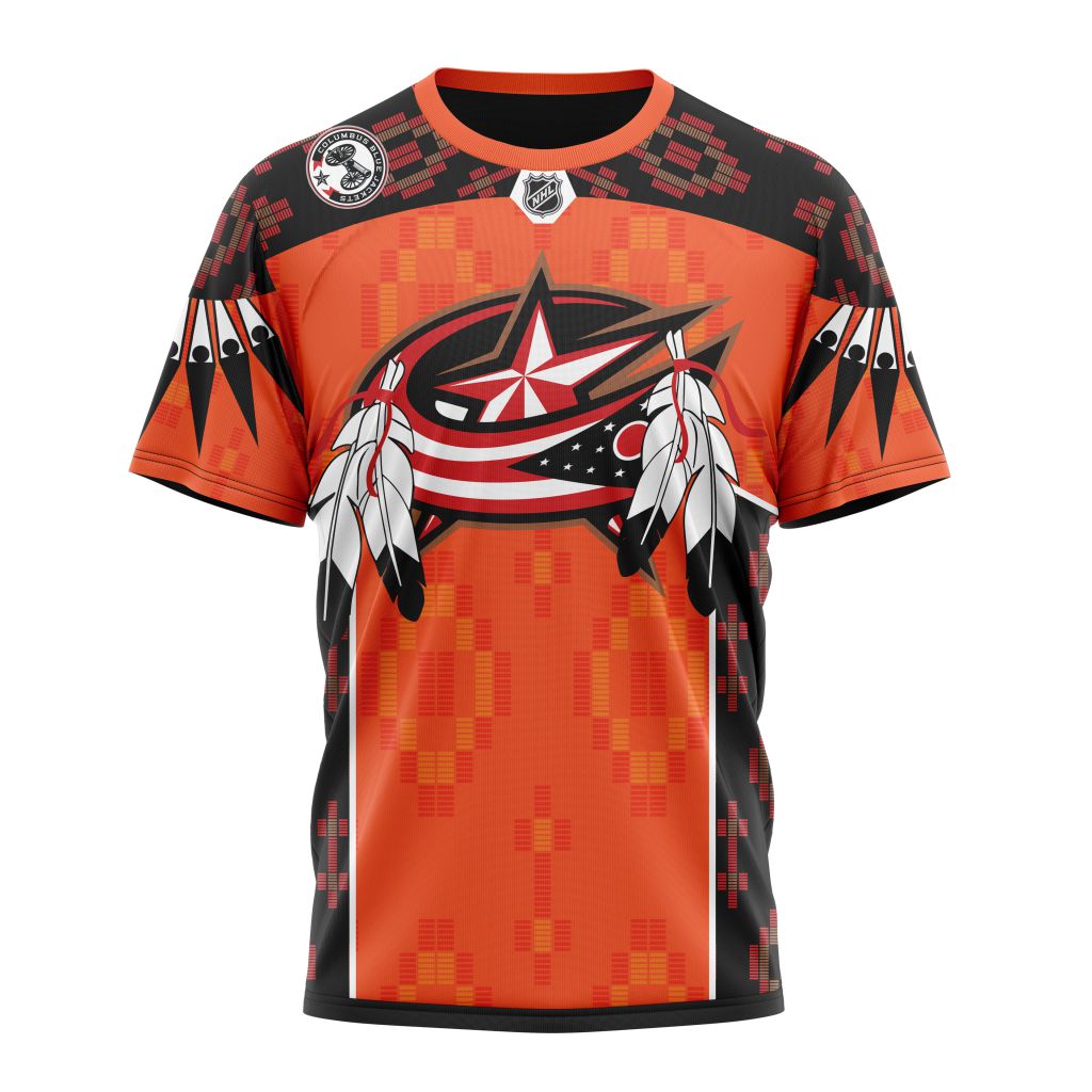 Columbus Blue Jackets Specialized Design Support Child Live Maters Personalized Name And Number T-Shirt Oregontrailrvpk Shirt