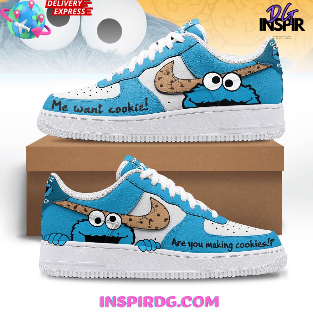 Cookie Monster Limited Edition Air Force 1