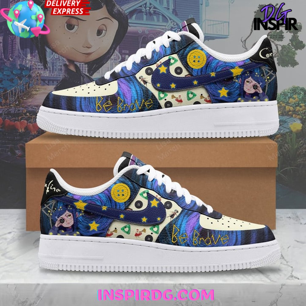 Coraline Be Brave Limited Edition Air Force 1