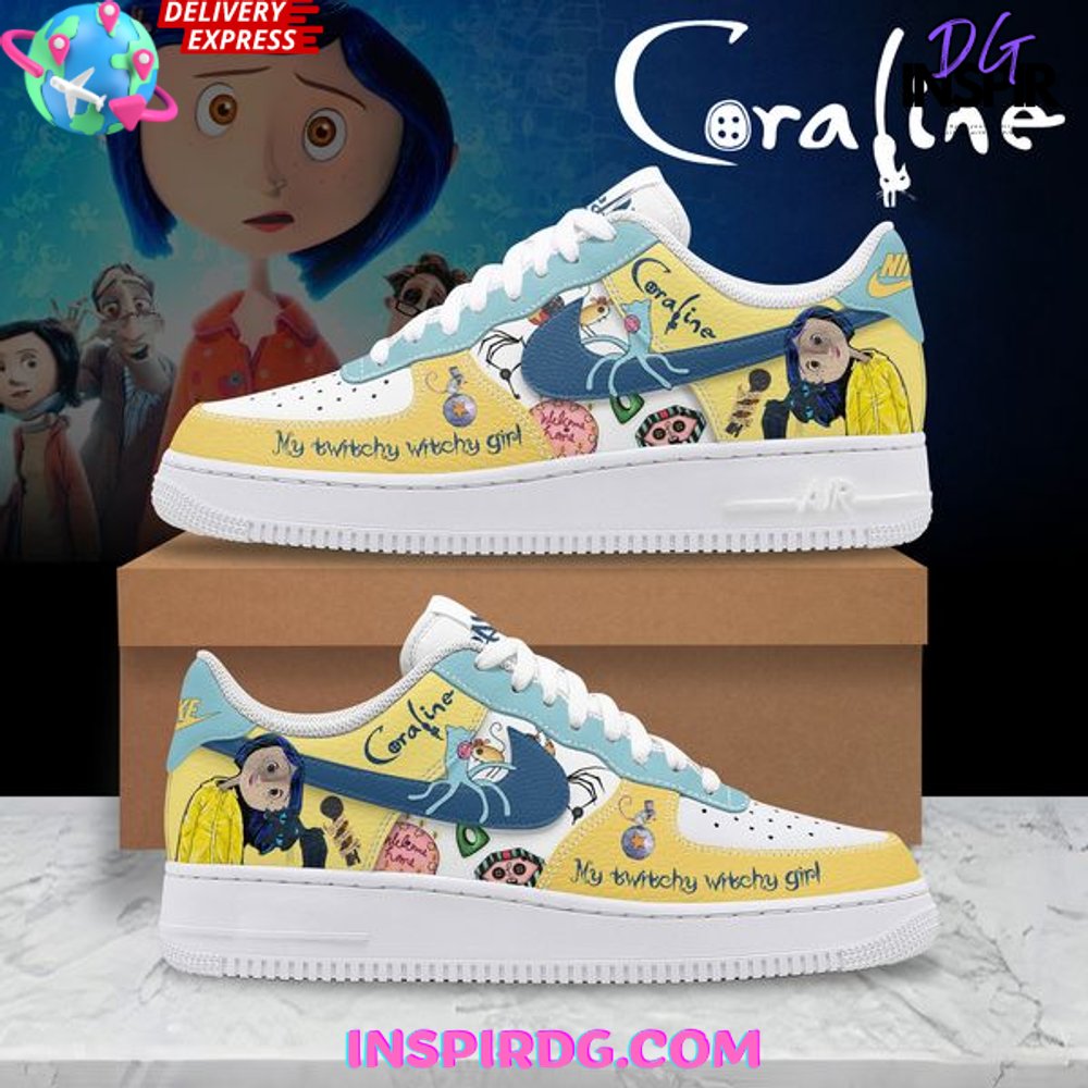 Coraline Twitchy Witchy Girl Air Force 1