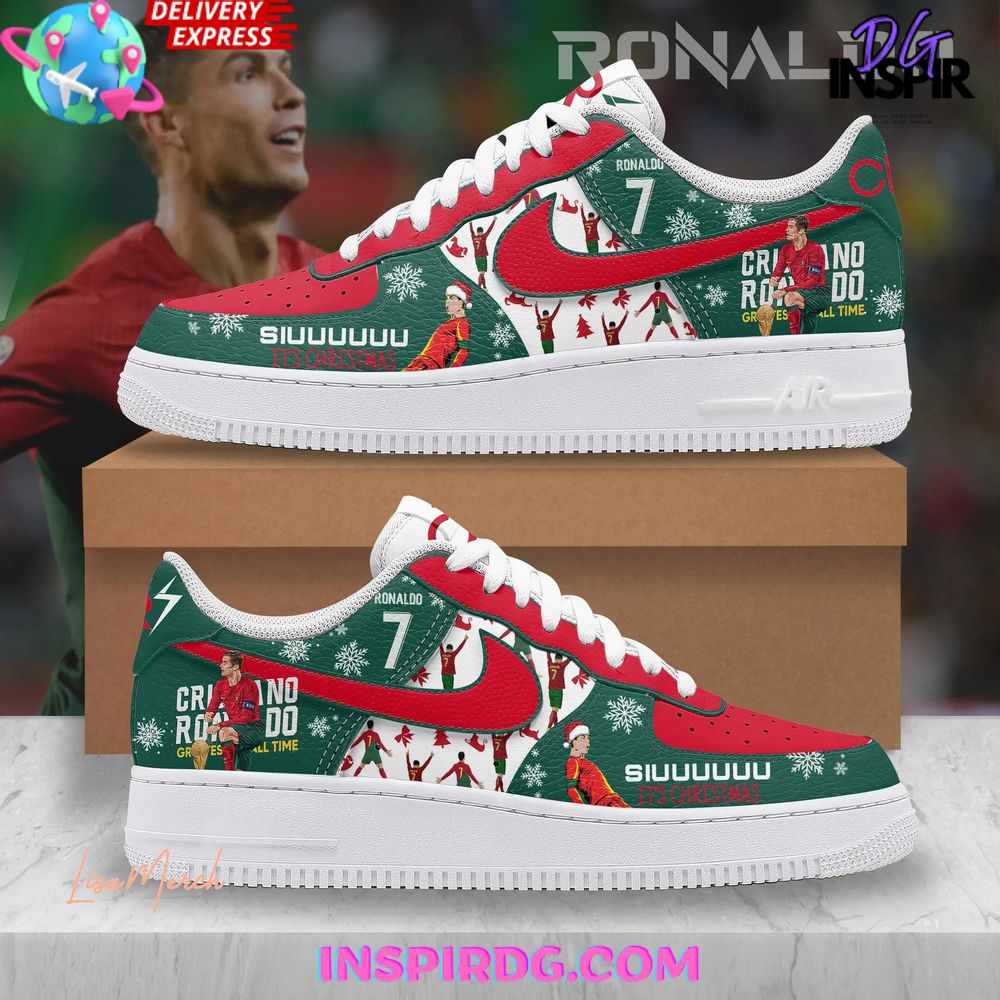 CR7 Siuu Christmas Limited Edition Air Force 1