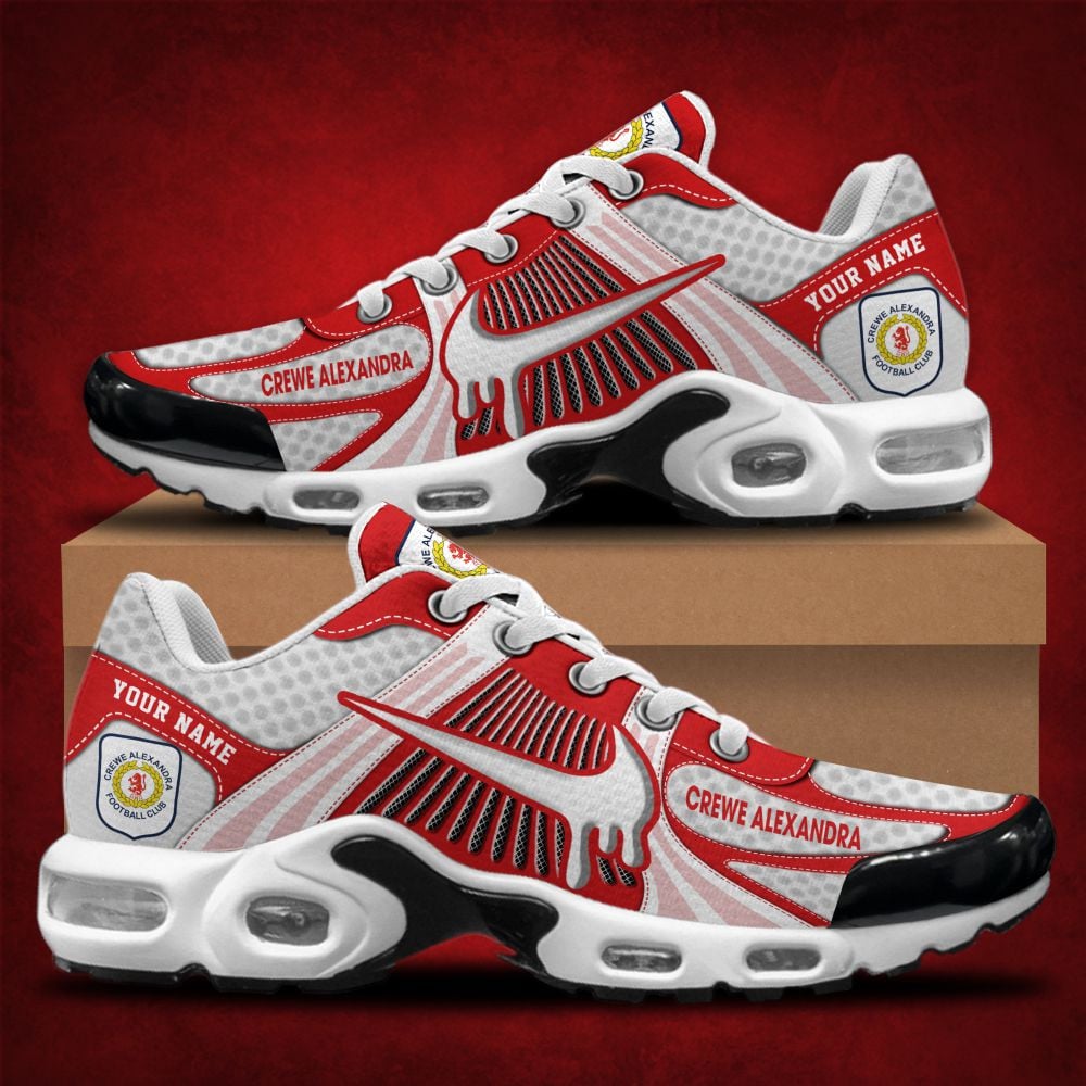 Crewe Alexandra F.C Air Max Plus Shoes Sneakers For Men And Women