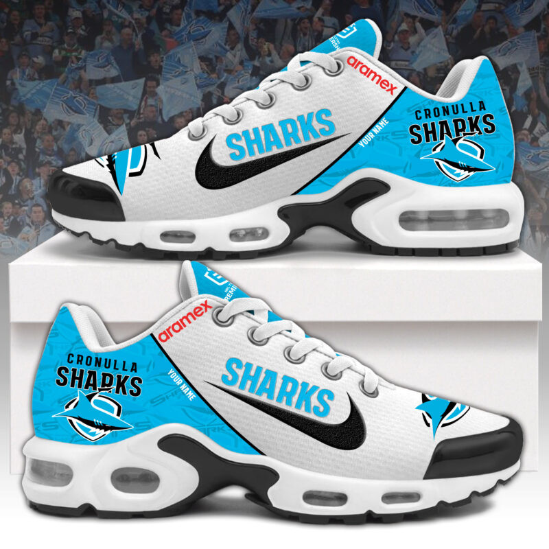Cronulla Sharks Air Max Plus Shoes Sneakers For Men And Women