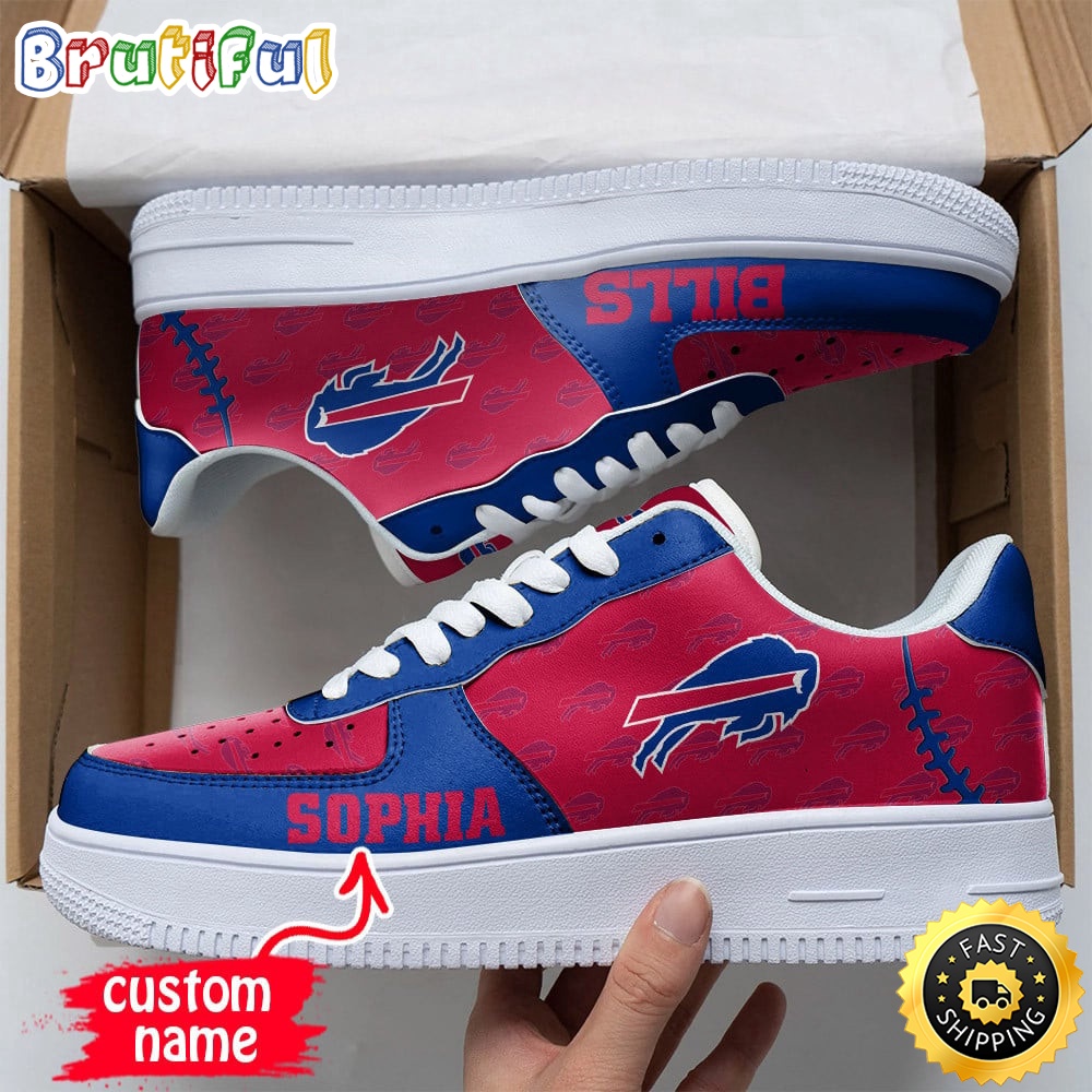 Custom NFL Buffalo Bills Air Force 1 Shoes Fashionable Air Force 1