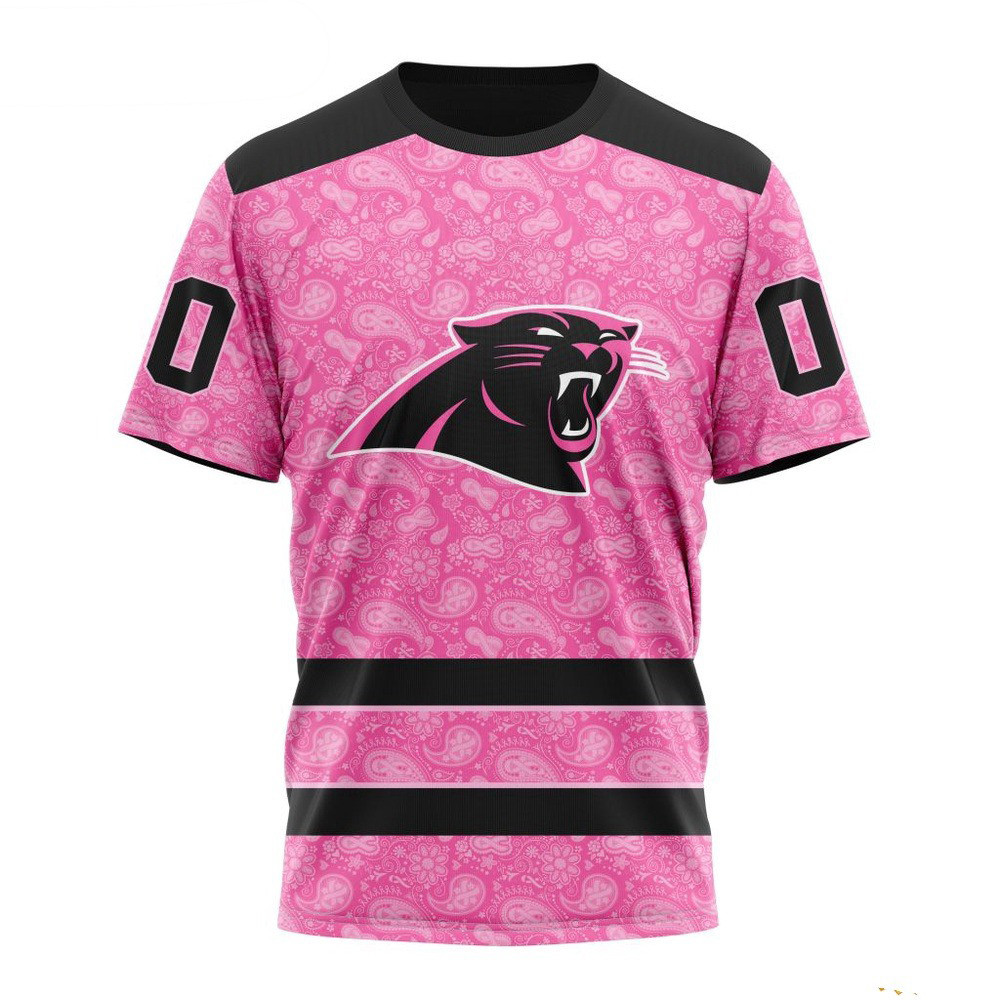 Custom NFL Carolina Panthers Shirt Fight Breast Cancer T-Shirt Presents For Football Fans Oregontrailrvpk Shirt