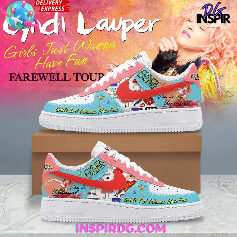 Cyndi Lauper Farewell Tour Limited Edition Air Force 1